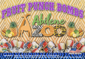 Abilene Zoo Candy Label