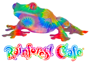 Rainforest Cafe' TieDye Frog
