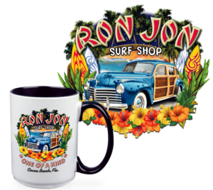 Product Development | Ron Jon Mug